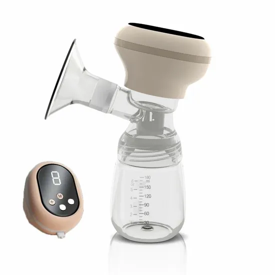 オールインワン搾乳器 強力吸引 搾乳器 マッサージ機能付き シングル電動搾乳器