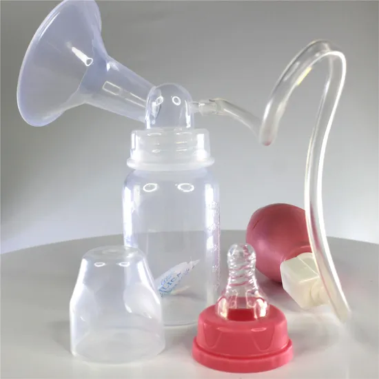 BPAフリーミルクボトル手動搾乳器ポータブルワイヤレス