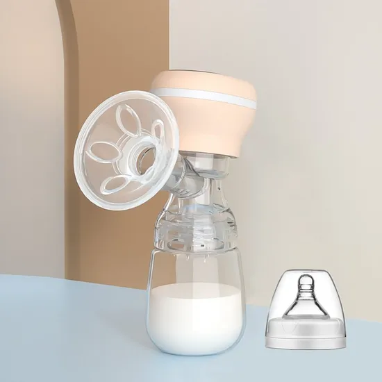 ポータブル 9段階調節 オールインワン 搾乳器 ブーブ シングルタッチ 電動搾乳器 低騒音