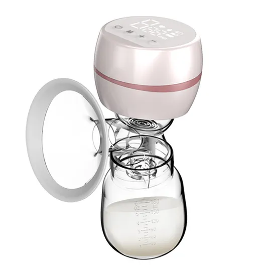 ポータブル 3モード 9段階調節 ミルクマシン 電動ワイヤレス搾乳機