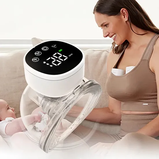卸売ダブル3モードハンズフリー搾乳器電動母乳ポンプポータブル電動搾乳器